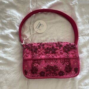 NWT STAUD Tommy beaded bag
